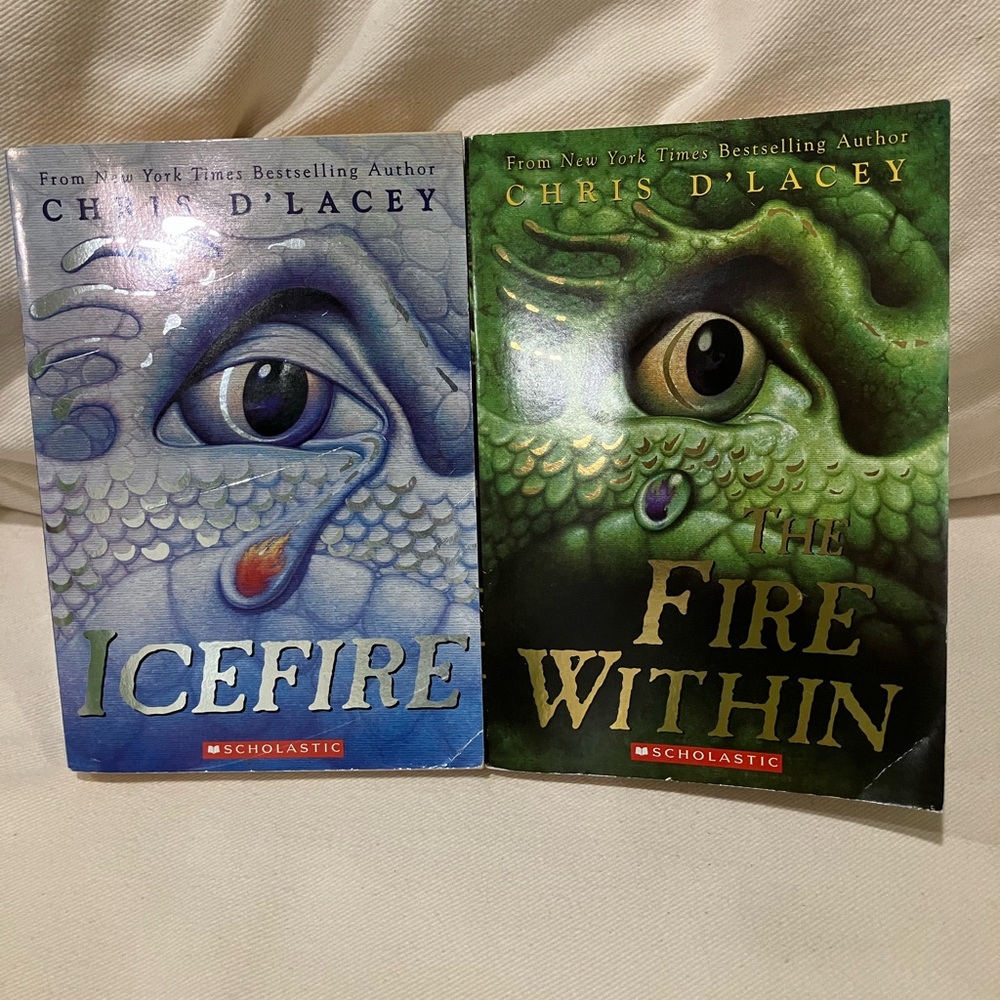 ICEFIRE and FIRE WITHIN Two books by Chris D’Lacey